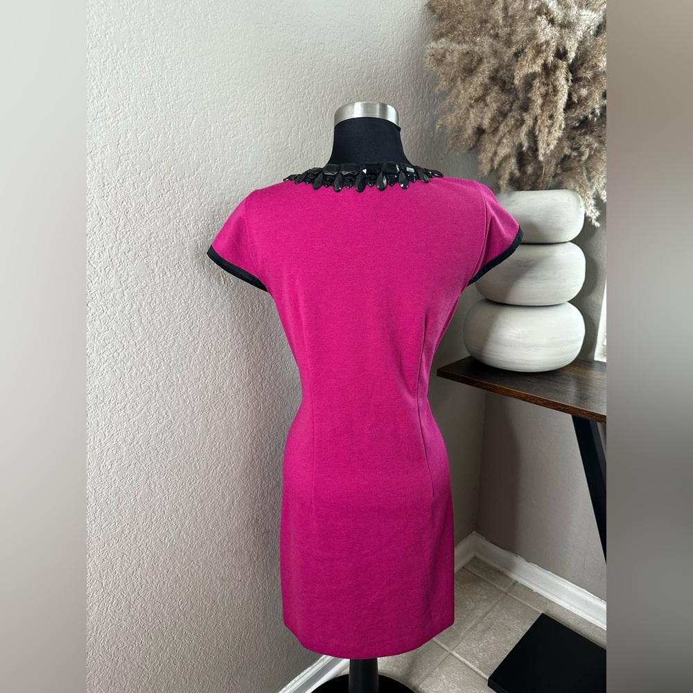ECI Magenta Black Trim w/ Gems Size 8 - Picture 4 of 6